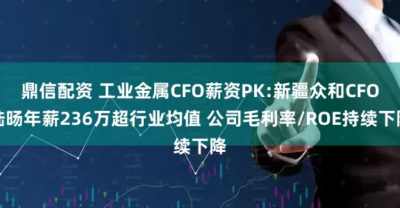 鼎信配资 工业金属CFO薪资PK:新疆众和CFO陆旸年薪236万超行业均值 公司毛利率/ROE持续下降